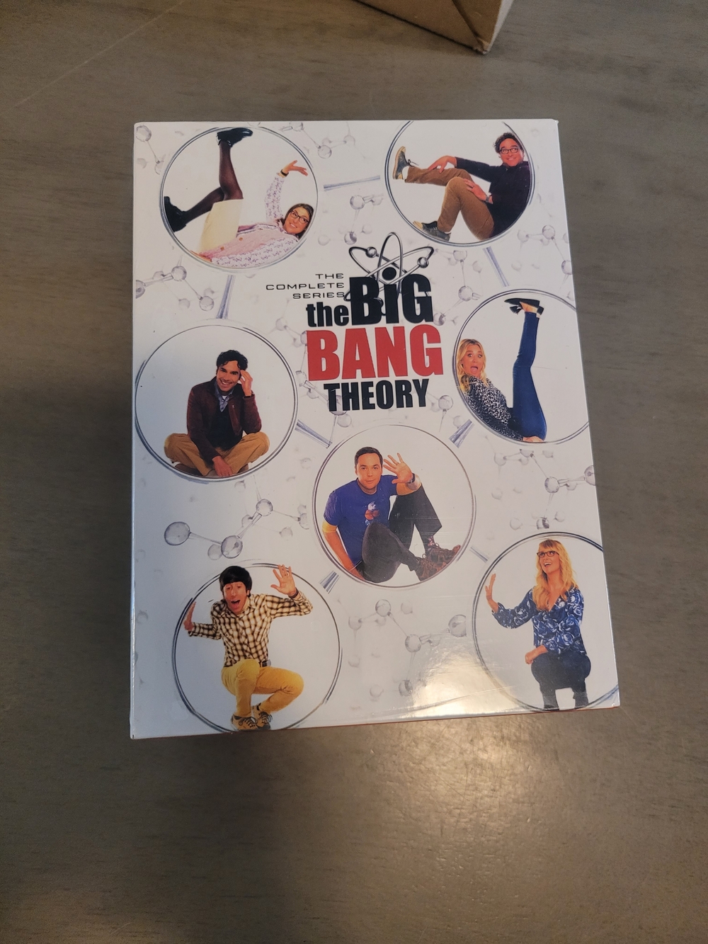 The Big Bang Theory Complete Series DVD Box Set - White Covers with Red Logo